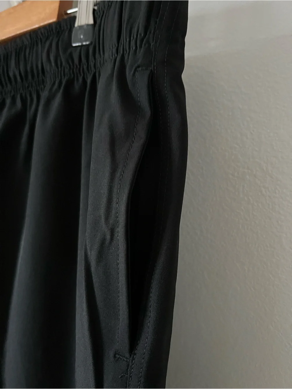 Nautica Men’s Black Performance Drawstring Shorts Sz L